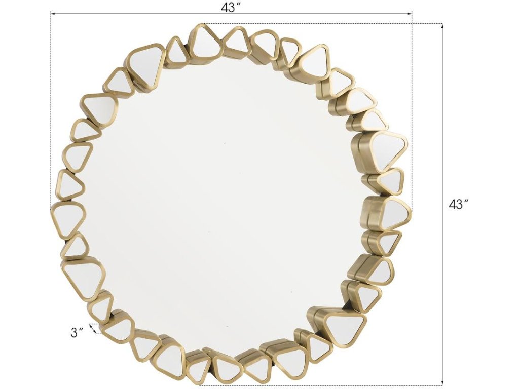 Pebble Mirror, Round - image 4