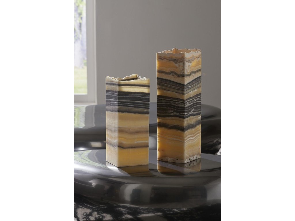 Onyx Lamp, Square, Zebra - image 4