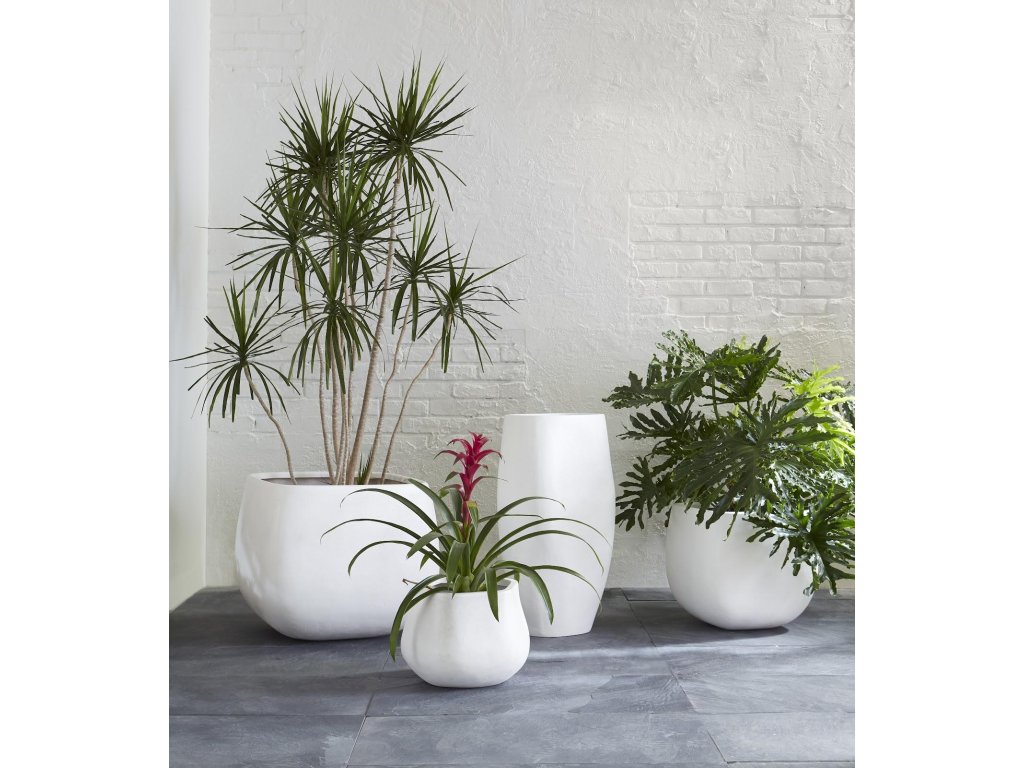 Amorphous Planter, Large, White - image 5