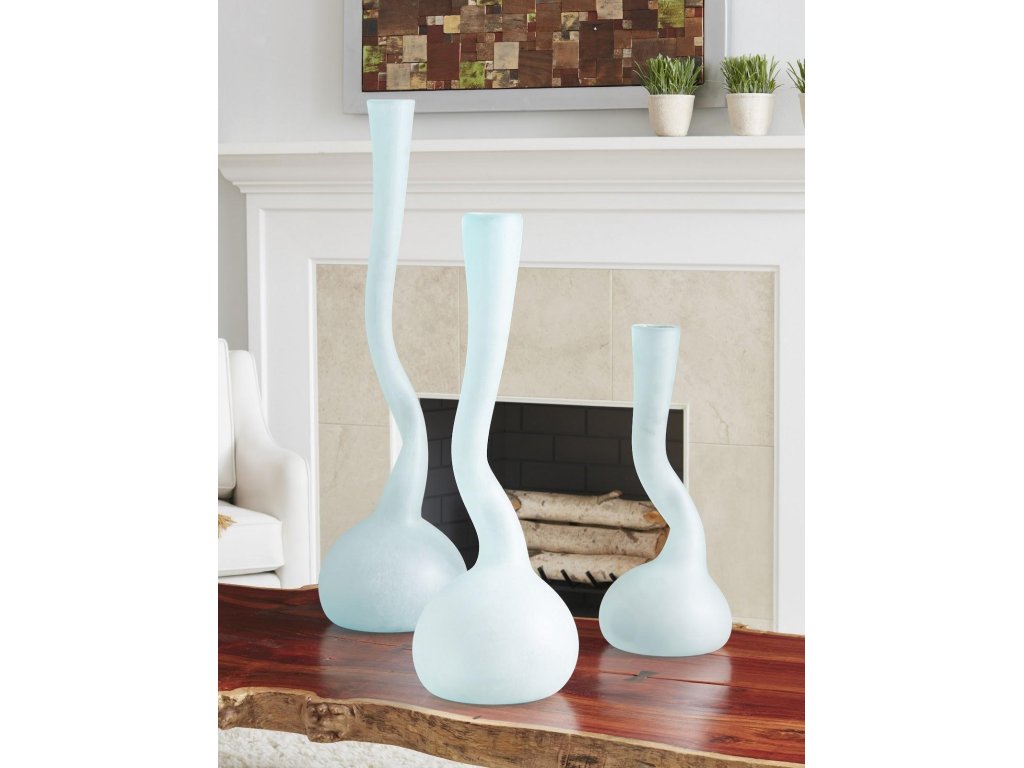 Frosted Corkscrew Vase, MD - image 4