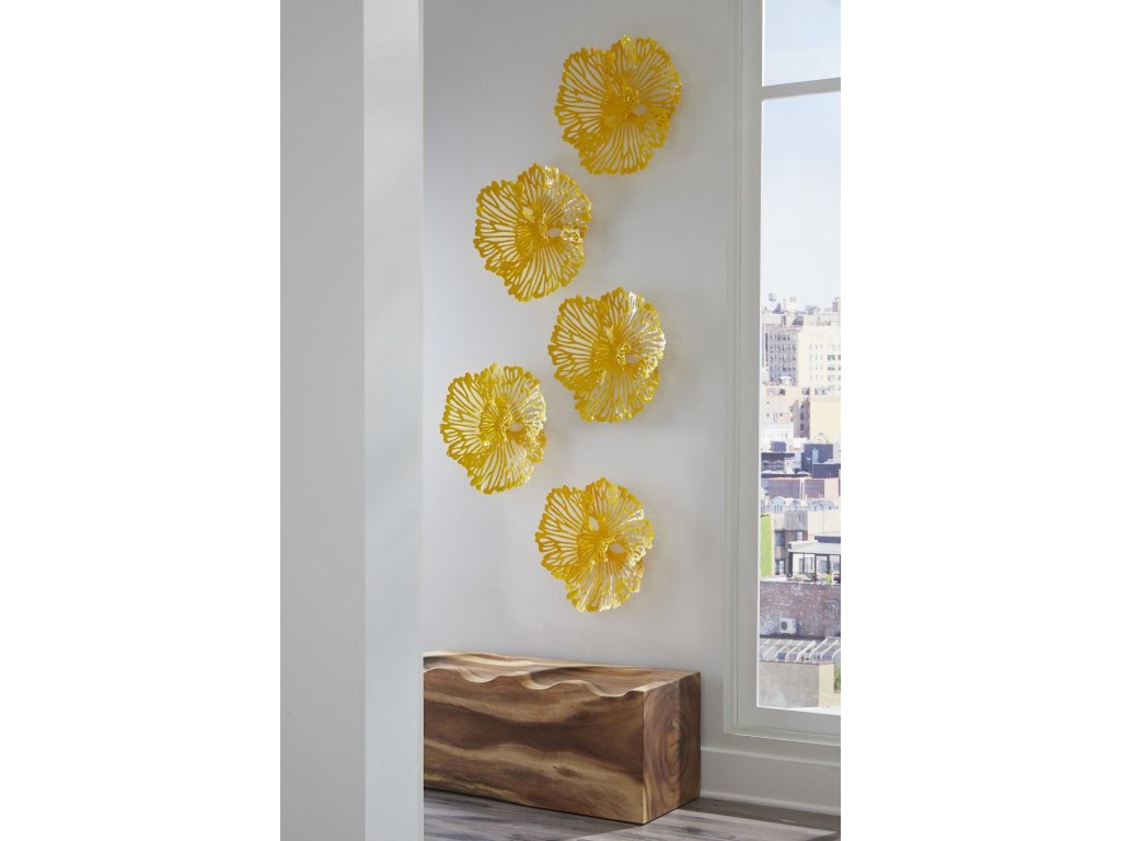 Flower Wall Art, Extra Small, Dandelion, Metal - image 4