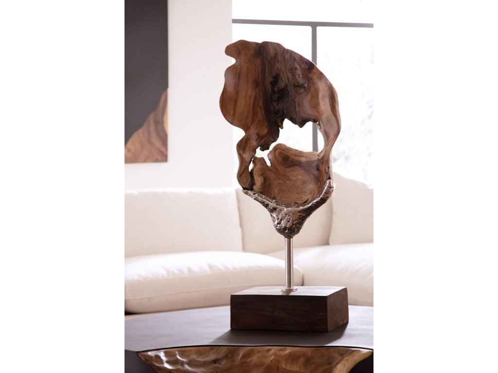 Metallurgy Wood Sculpture - image 3