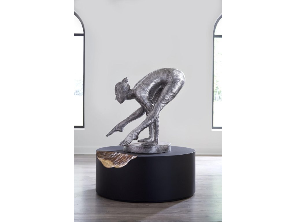 Balancing Body Sculpture, Aluminum - image 5