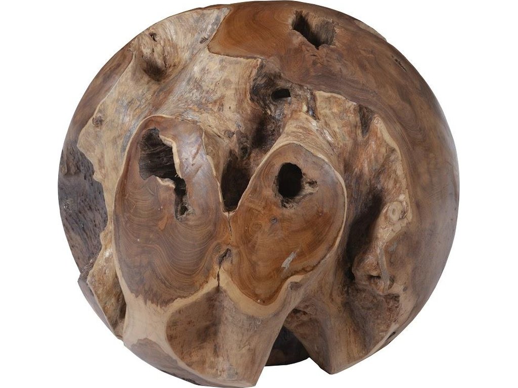 Teak Wood Ball, Extra Large - image 1