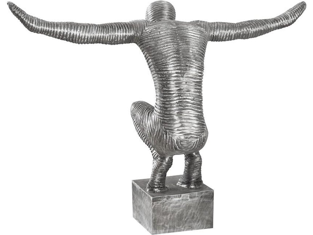 Outstretched Arms Sculpture, Aluminum, Small - image 1
