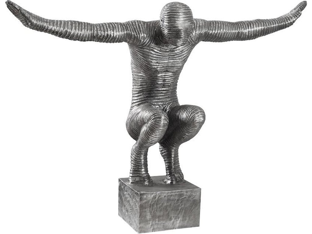 Outstretched Arms Sculpture, Aluminum, Small - main image