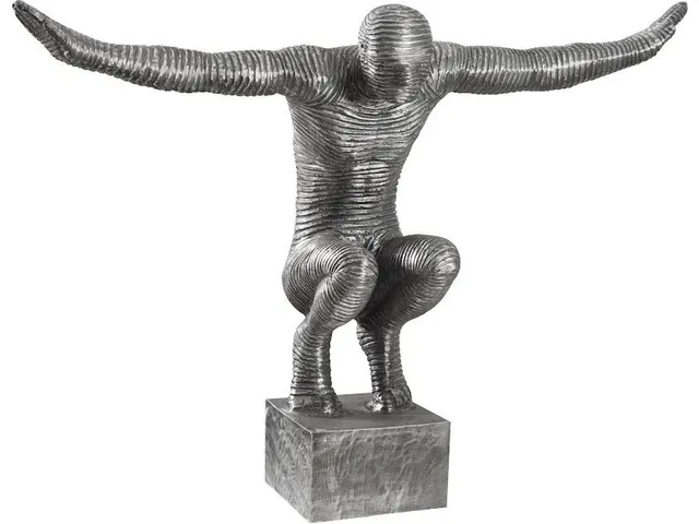 Outstretched Arms Sculpture, Aluminum, Small