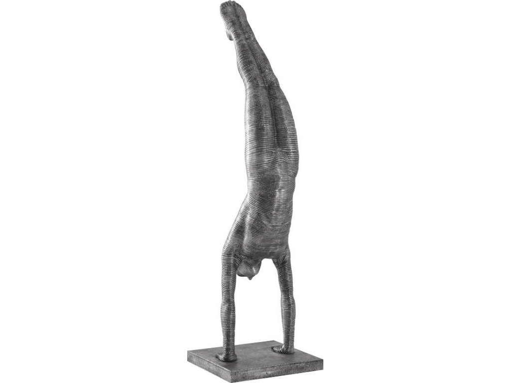 Handstand Sculpture, Aluminum, Large - image 3