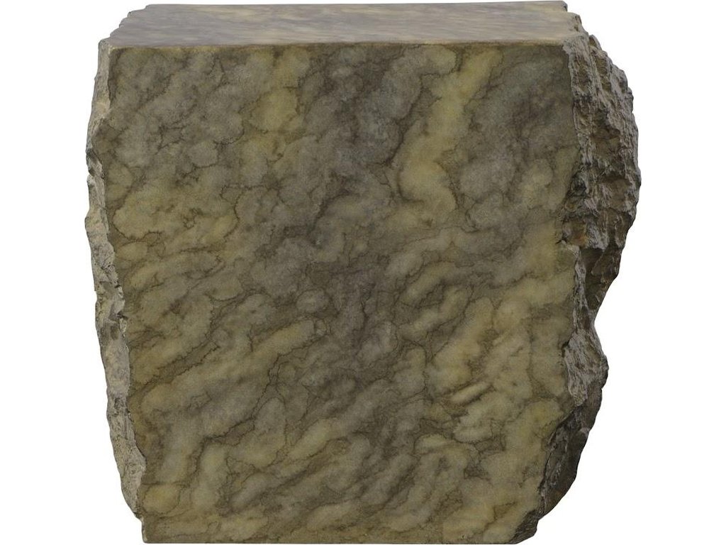 Cast Marble Stool, Faux Finish - image 3