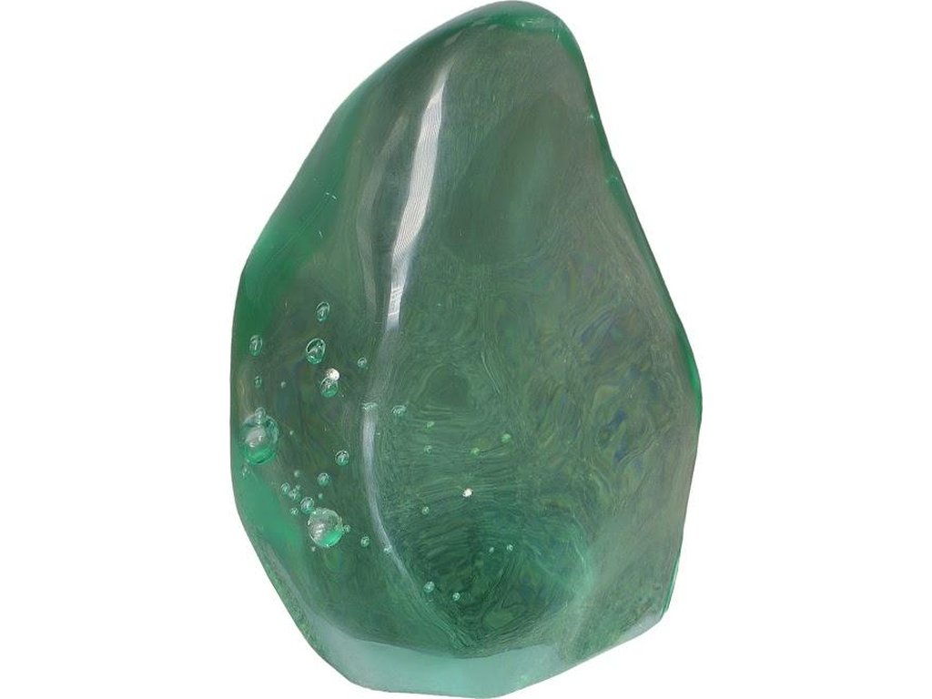 Polished Obsidian Stone, Small, Green - image 1