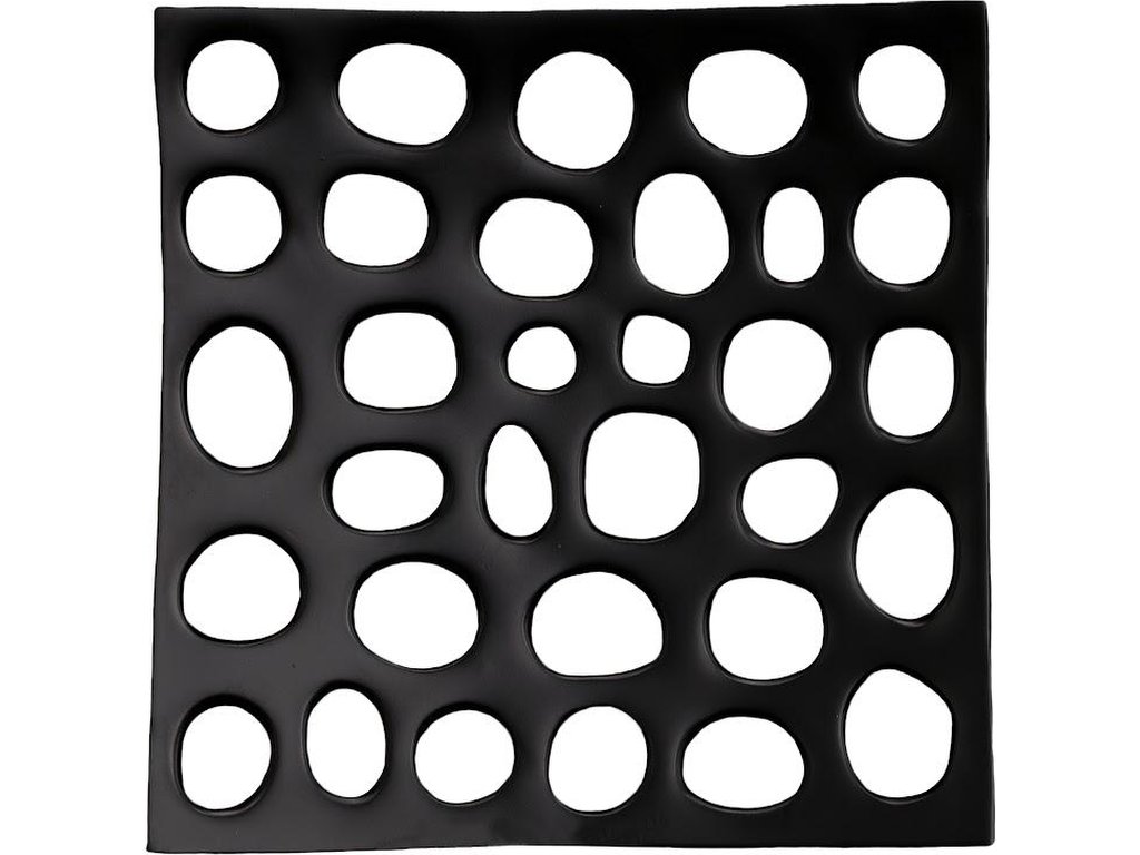 Polka Dot Wall Tile, Black - main image