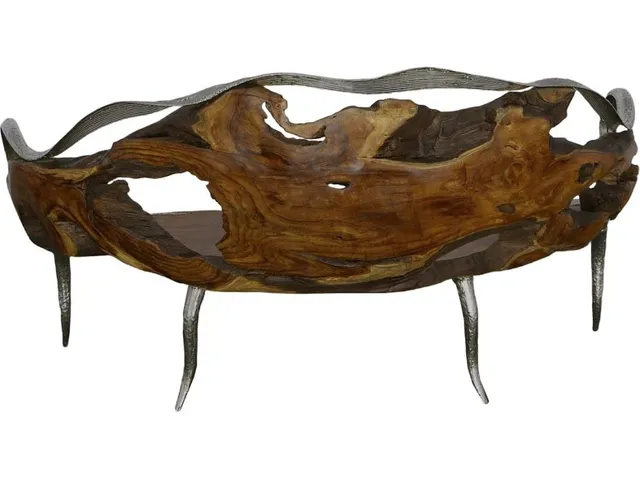 Graven Wood Bench , Natural - Alternative View