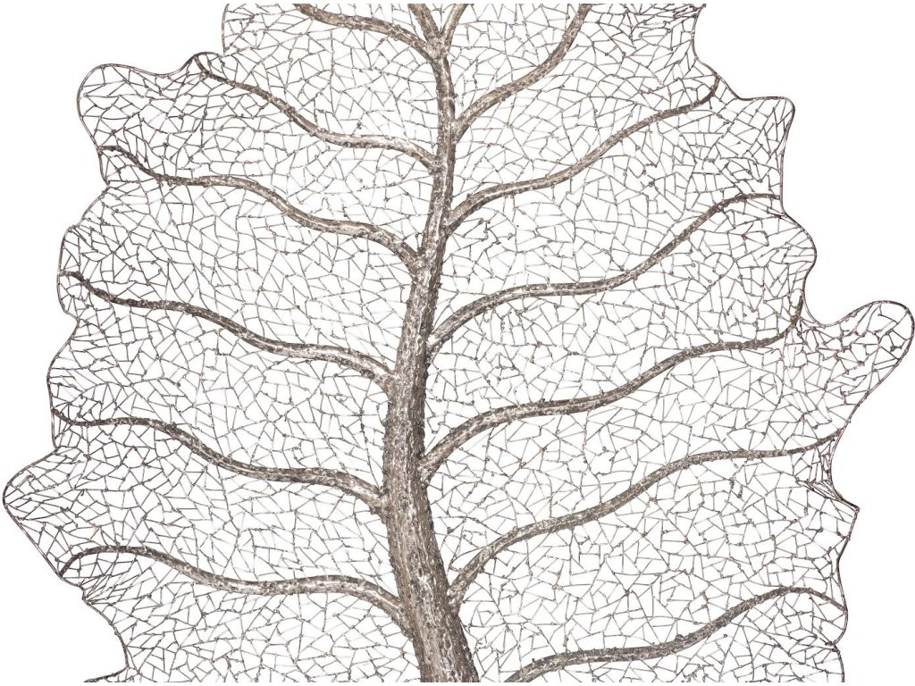 Metallurgy Leaf Wall Art, Stainless Steel - image 2