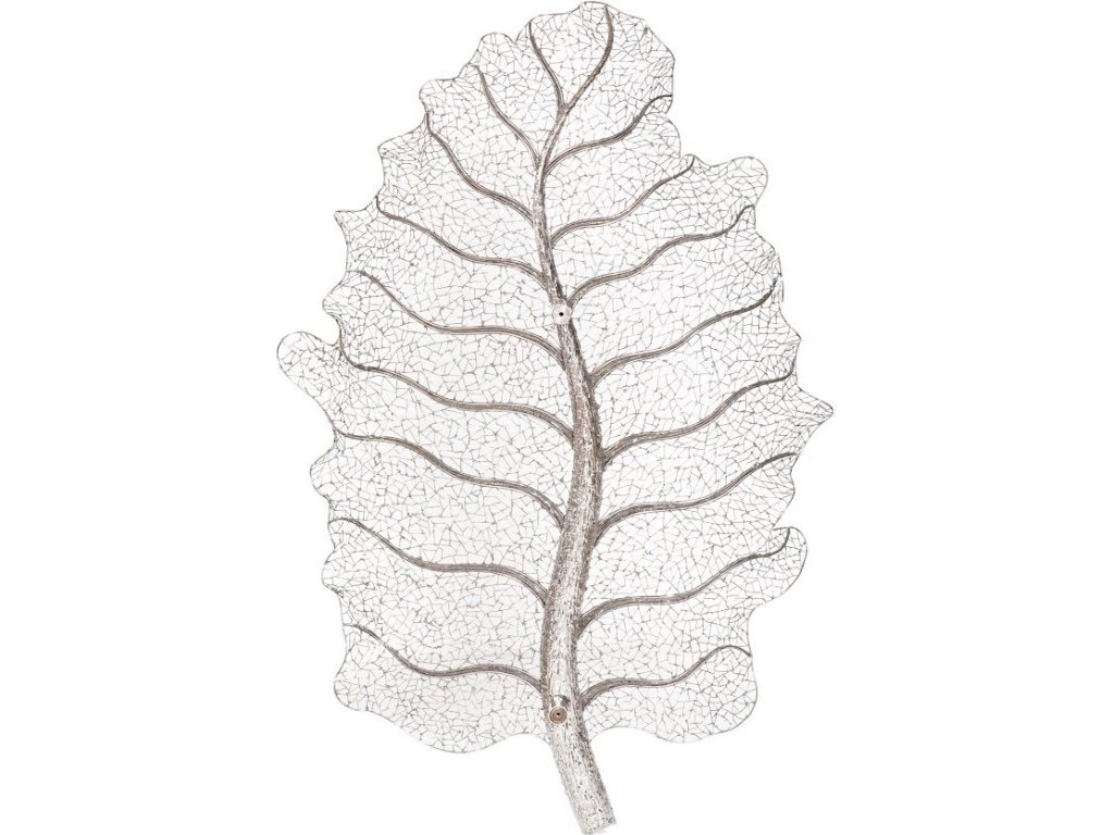 Metallurgy Leaf Wall Art, Stainless Steel - image 3