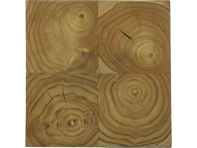 Teak Wood Stool - Alternative View