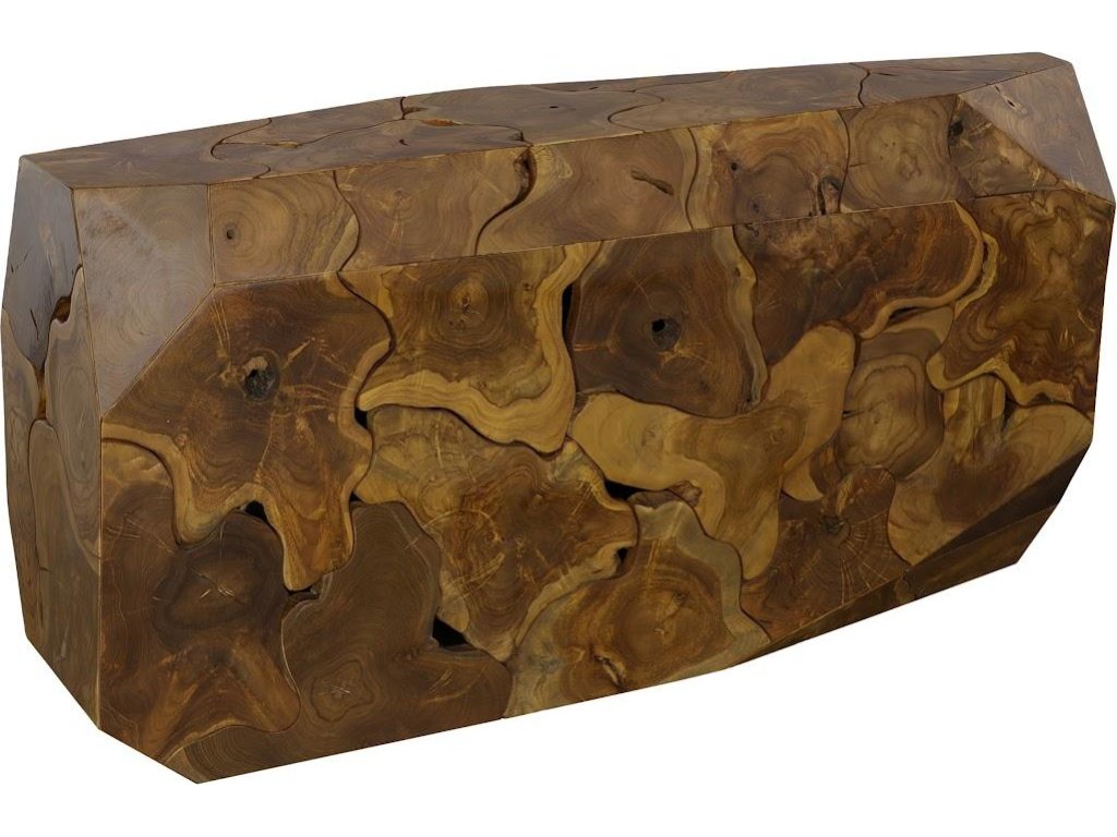 Prism Console Table, Natural - image 2