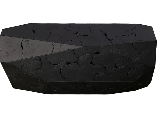 Prism Console Table, Black - Alternative View