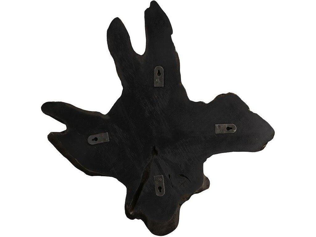 Freeform Teak Wall Slice, MD, Dark Gray - image 2