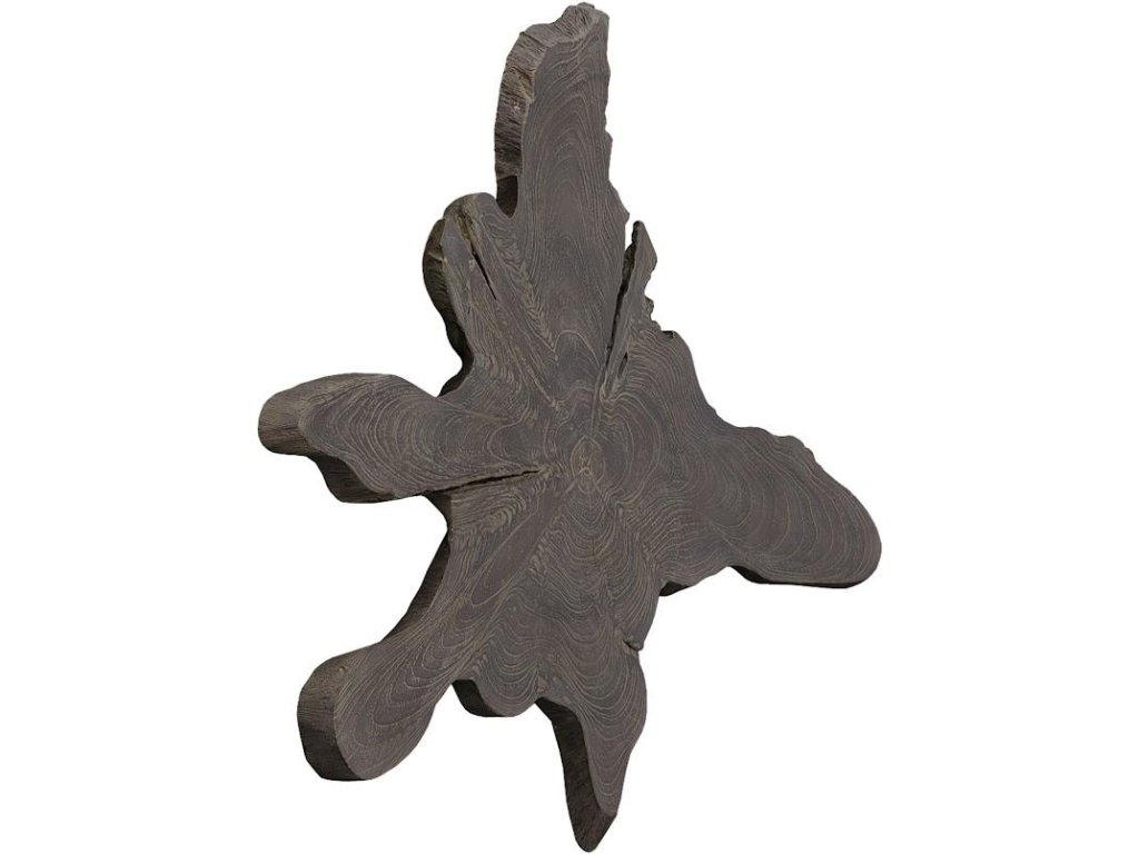 Freeform Teak Wall Slice , LG, Dark Gray - image 1