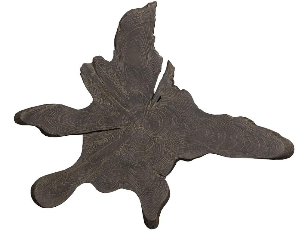 Freeform Teak Wall Slice , LG, Dark Gray - main image