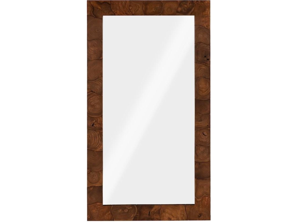 Teak Slice Mirror, Rectangle - main image