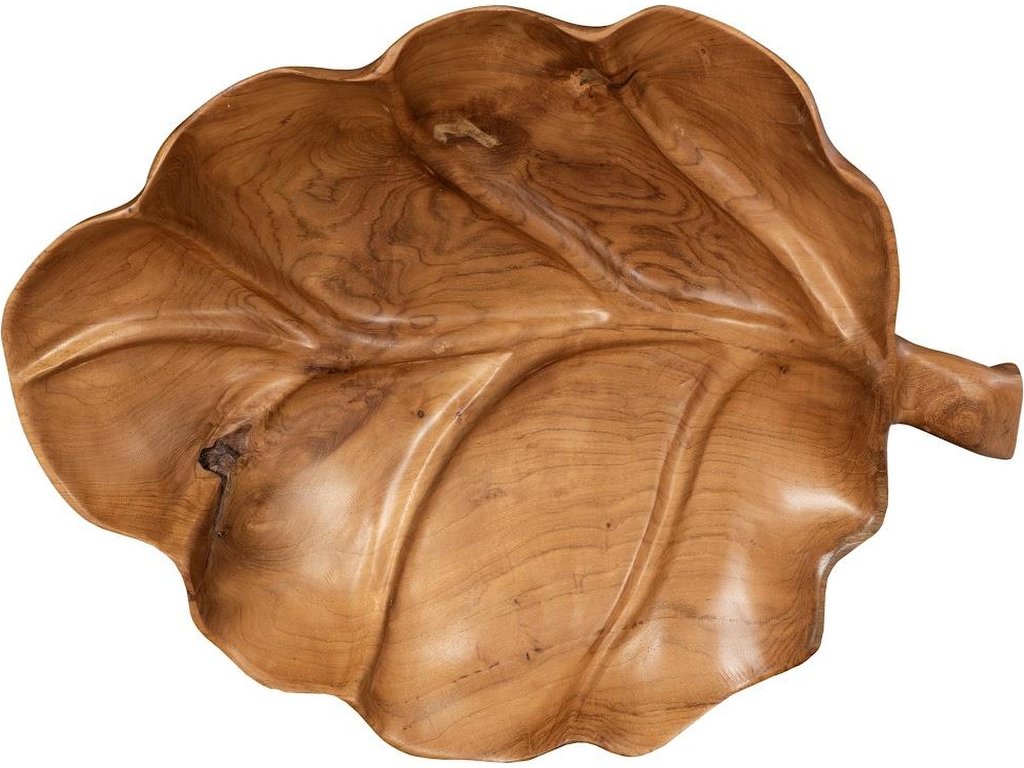 Leaf Bowl, Teak Wood Natural - image 1