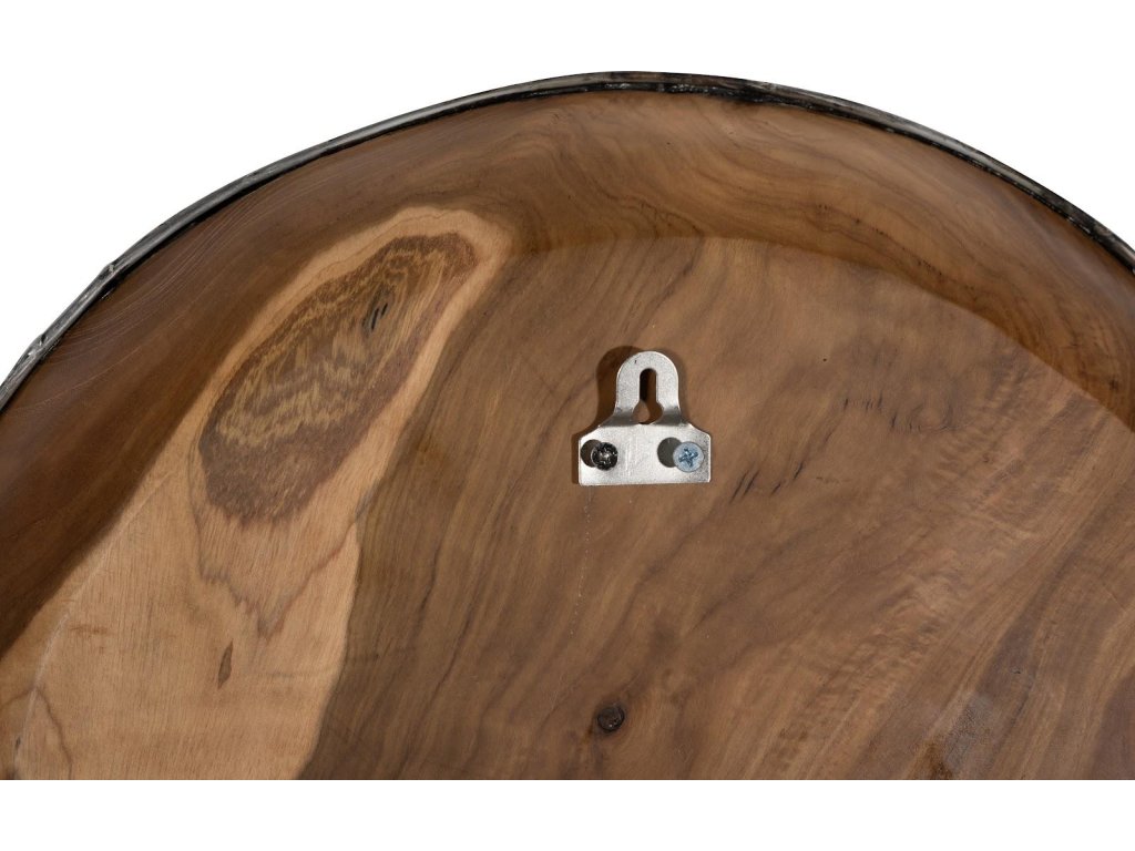 Teak Wood Bowl Wall Art, Metallurgy Edge, MD - image 4