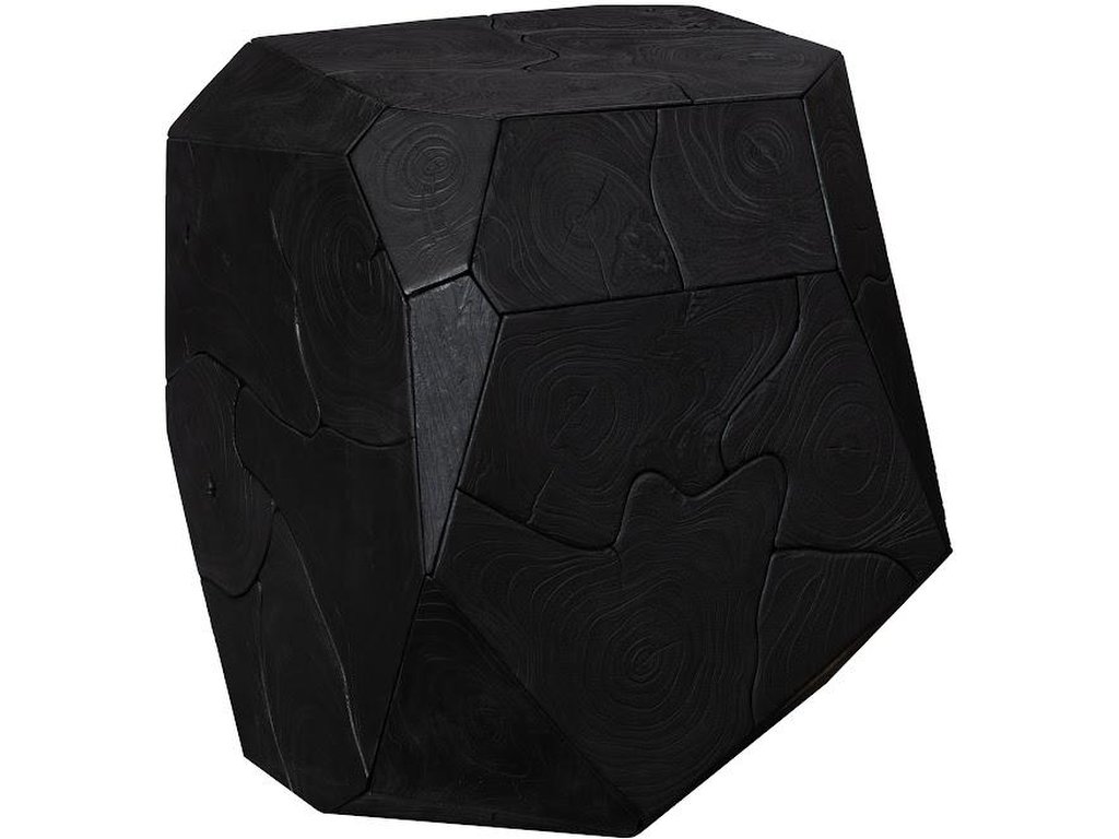 Prism Side Table, Black Finish - main image