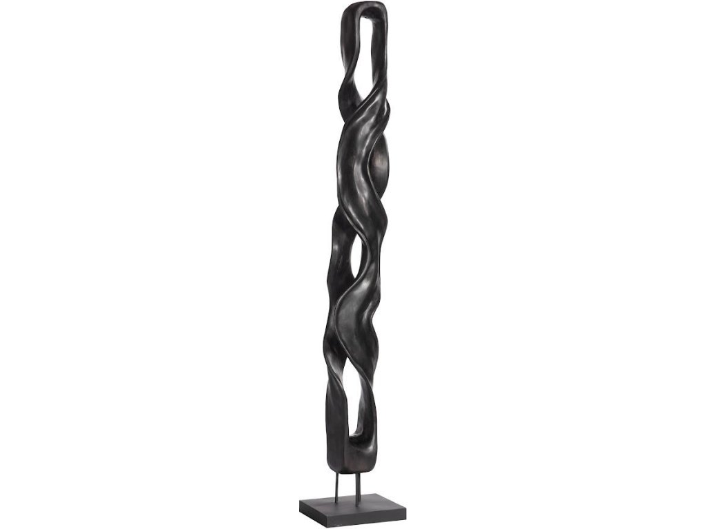 Twisting Root, Sculpture, Black - main image