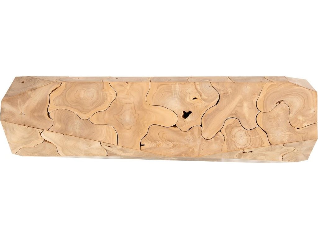 Prism Console Table, Bleached - image 1