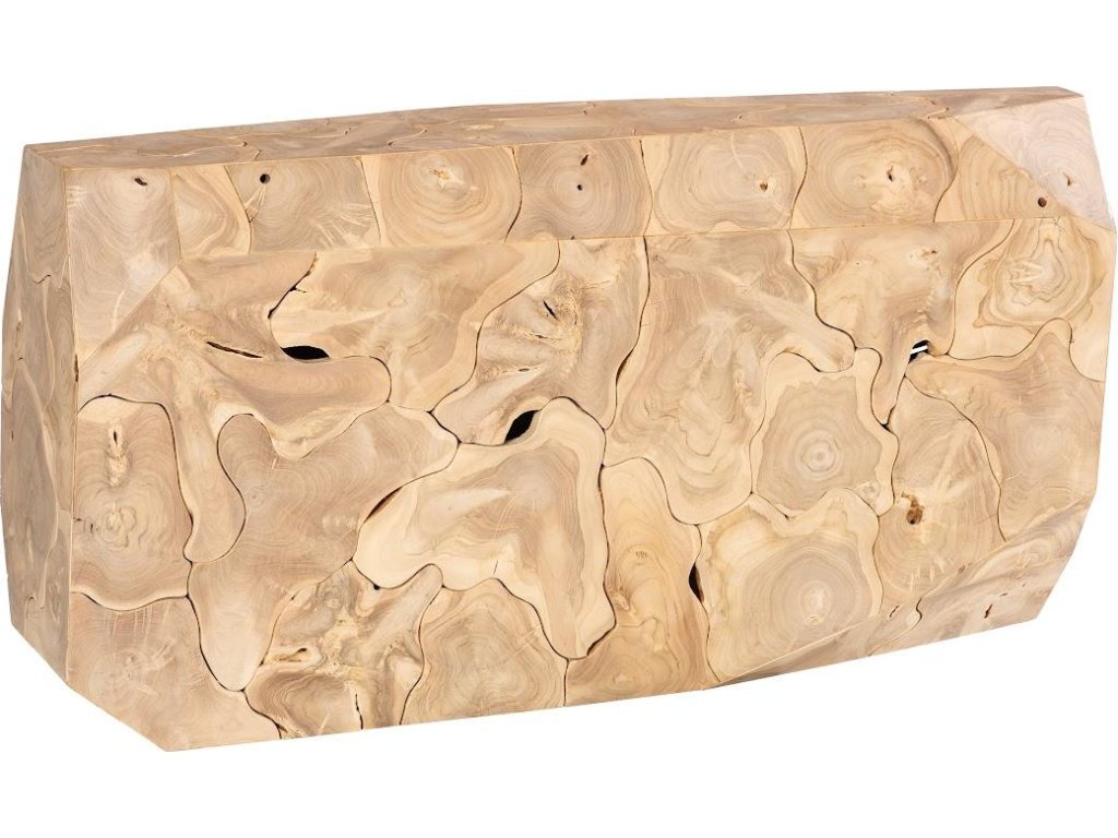 Prism Console Table, Bleached - image 2