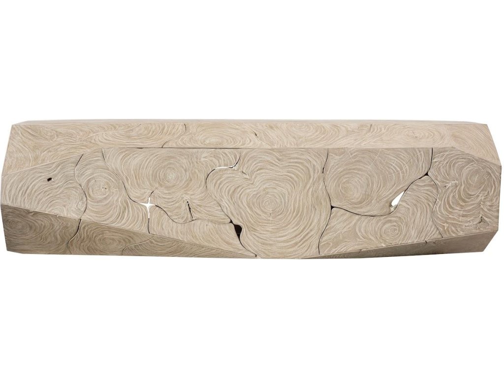 Prism Console Table, Oat Finish - image 1