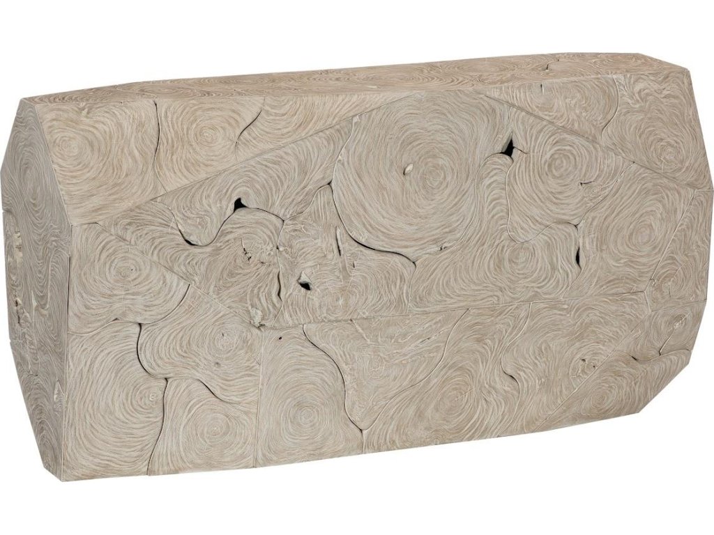 Prism Console Table, Oat Finish - image 2