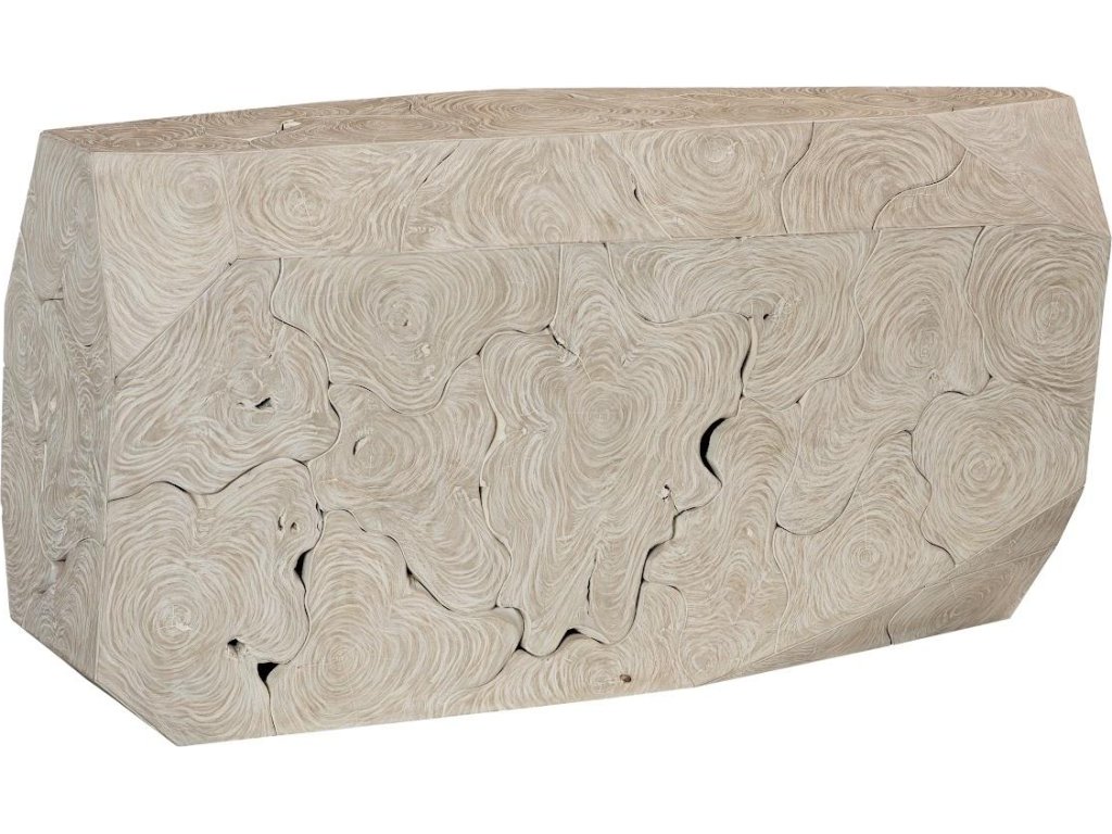 Prism Console Table, Oat Finish - main image
