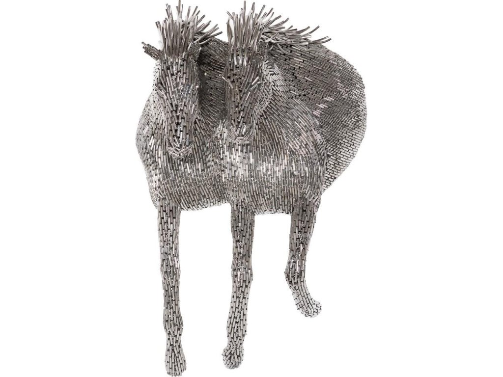 Herd of Horses Double Wall Sculpture B - image 1