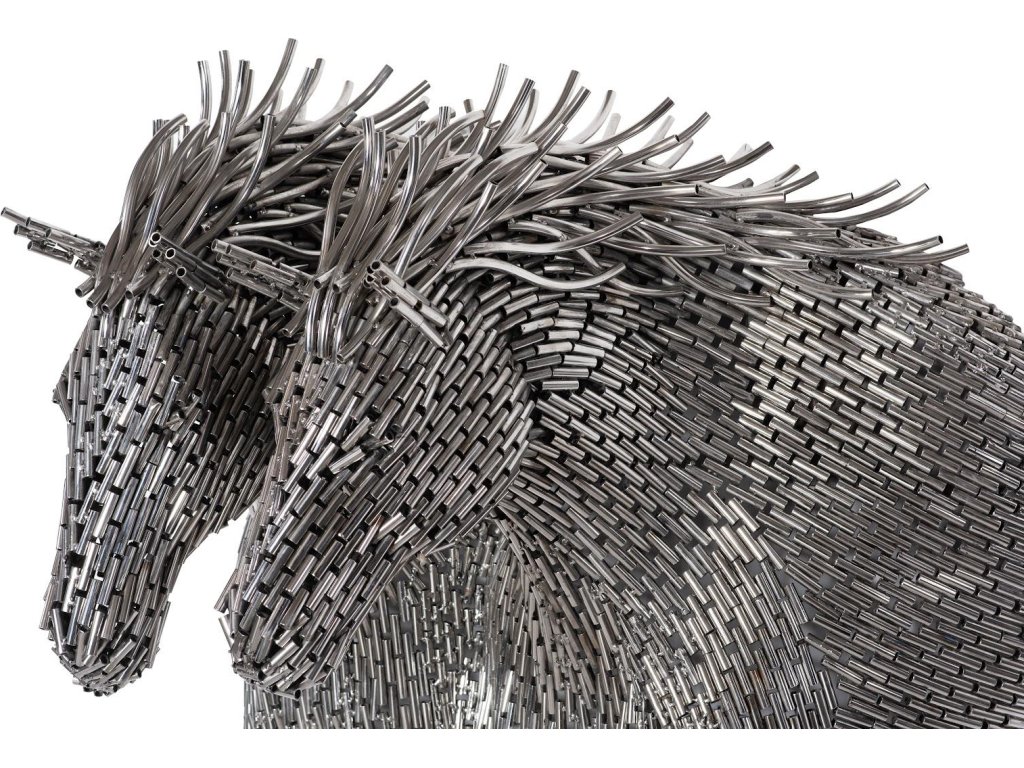 Herd of Horses Double Wall Sculpture B - image 2
