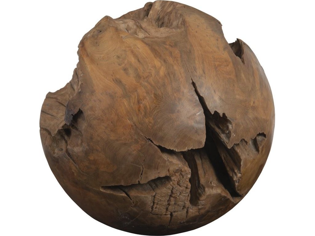 Teak Wood Ball, Large - image 3