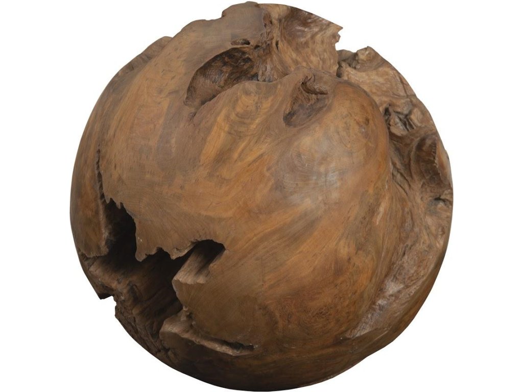 Teak Wood Ball, Large - main image