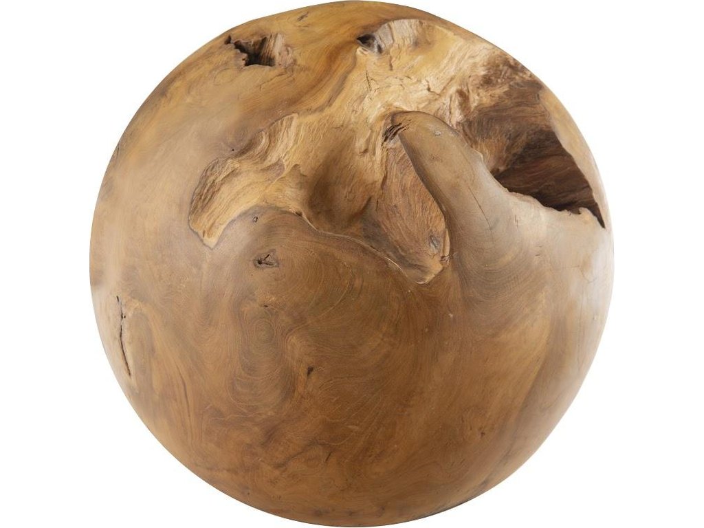 Teak Wood Ball, Small - image 2