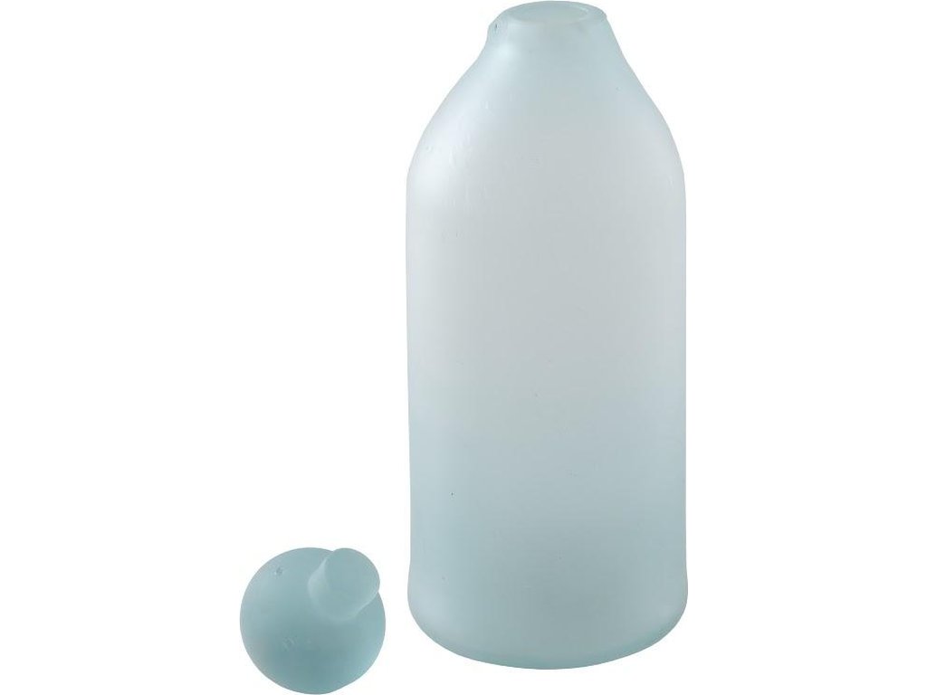 Frosted Glass Bottle, Small - image 1