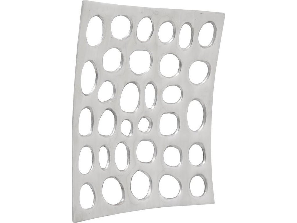 Polka Dot Wall Tile, Silver - image 1