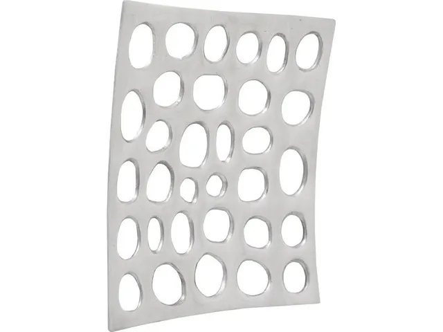 Polka Dot Wall Tile, Silver - Alternative View