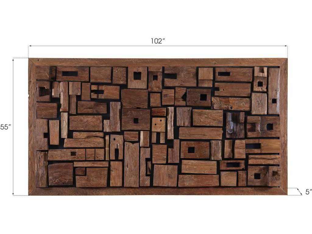 Asken Wall Art, Wood, LG - image 3