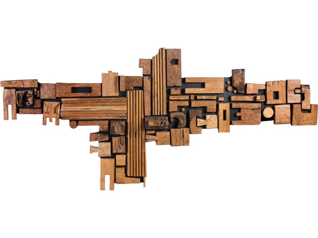 Asken Wall Art, Wood, Freeform - image 1