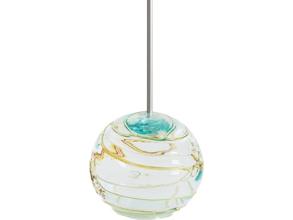 Blown Glass Hanging Globe, Shade Only , Assorted Colors, LG - main image