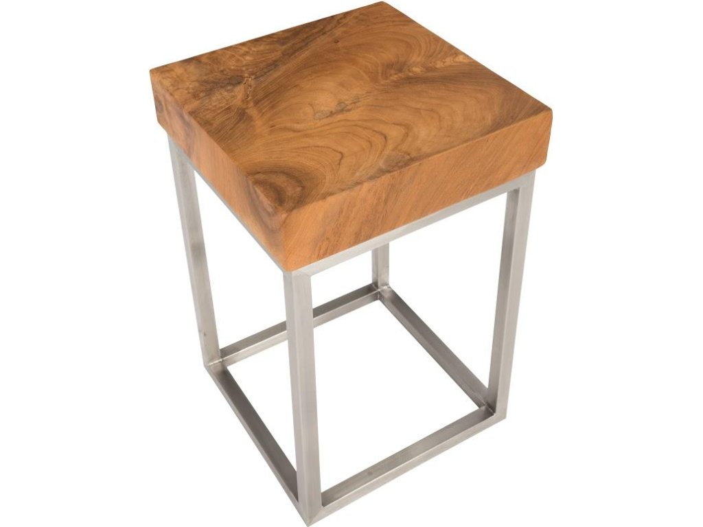 Teak Puzzle Side Table, SM - image 2