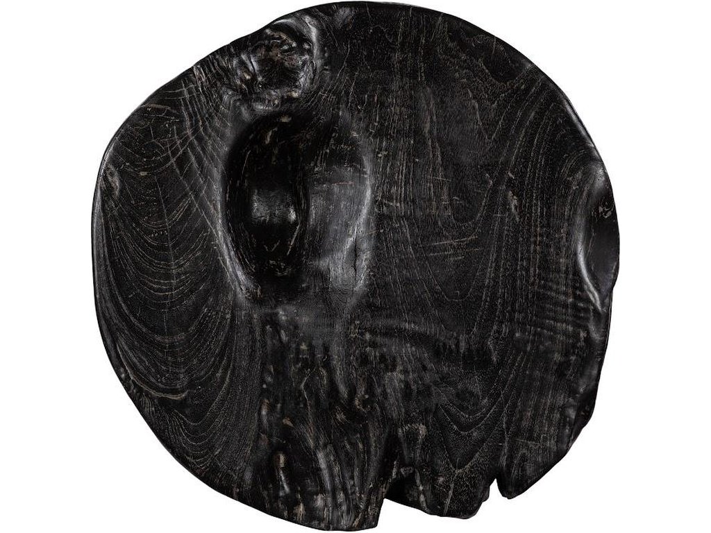 Black Wash Stool, Round - image 1
