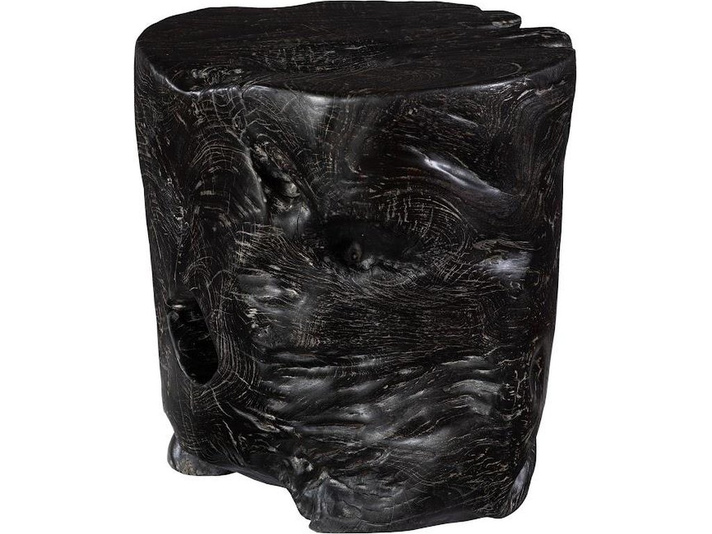 Black Wash Stool, Round - image 2