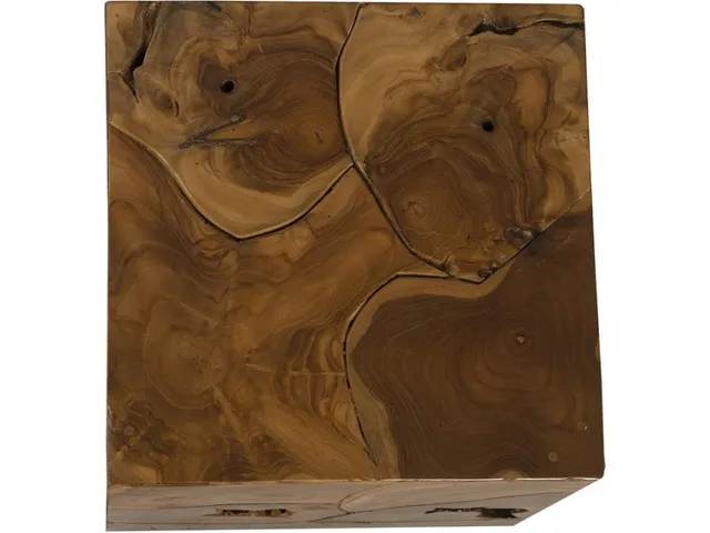 Teak Slice Side Table - Alternative View