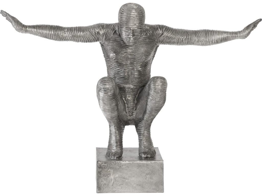 Outstretched Arms Sculpture, Aluminum, Large - image 1